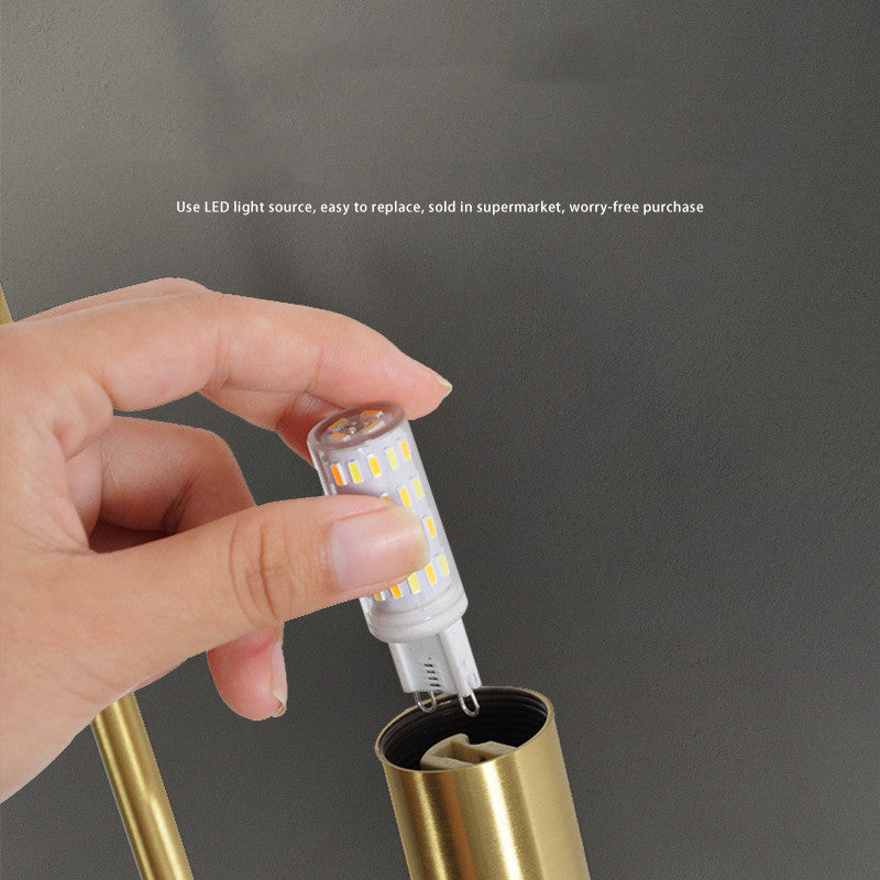 Modern Simple Golden Light Luxury Wall Lamp
