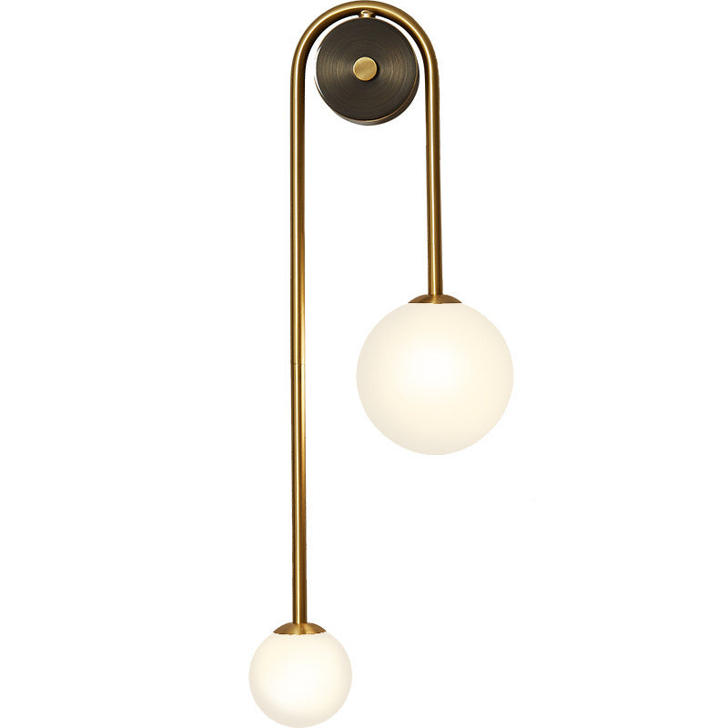 Modern Simple Golden Light Luxury Wall Lamp
