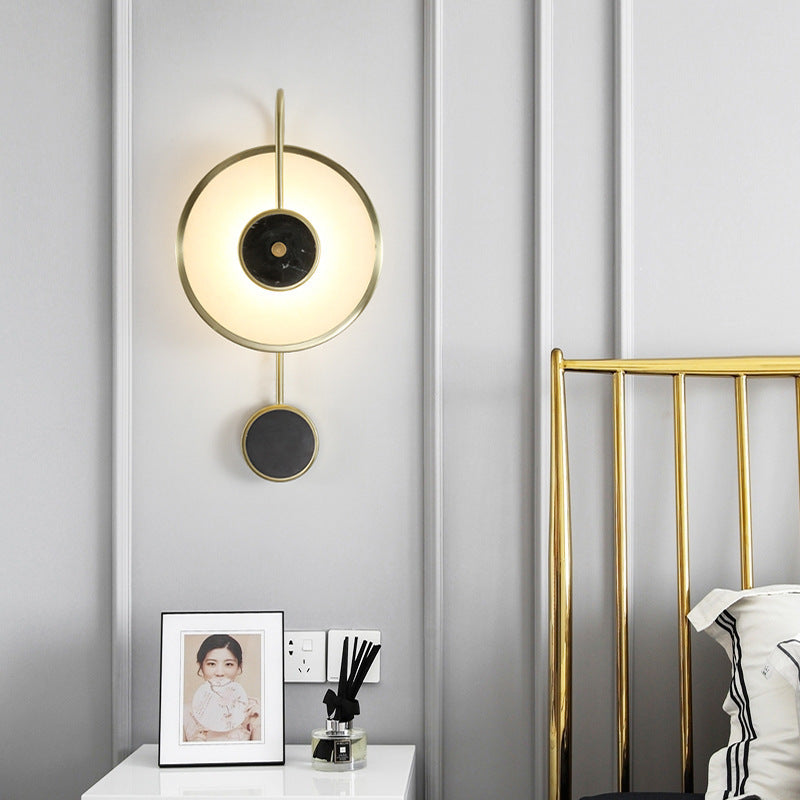 Light Luxury Postmodern Bedroom Bedside Lamp
