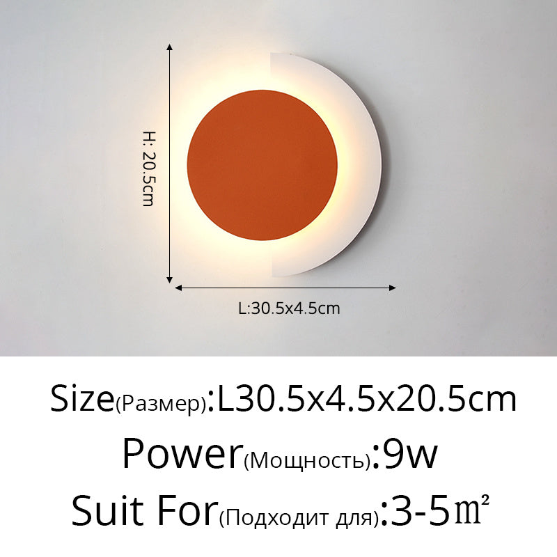 Light Luxury Minimalist Bedroom Bedside Wall Lamp Background Wall Decorative Lamp